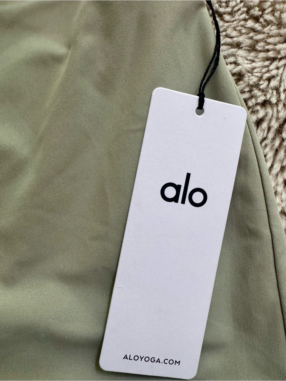 ALO Yoga light Olive Green Athletic Skort - Picture 3 of 8